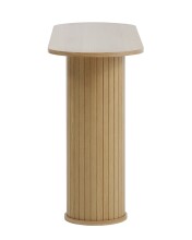 Konsolentisch >NOLA< in Eiche furniert, MDF - 130x75x40cm (BxHxT)
