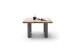 Couchtisch >CARTAGENA< in Akazie natur, Massivholz lackiert - 75x45x75cm (BxHxT)