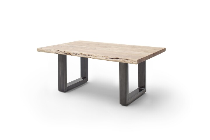 Couchtisch >CARTAGENA< in Akazie natur, massiv lackiert - 110x45x70cm (BxHxT)
