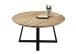Couchtisch >SAFAGA< in Akazie natur, Massivholz  - 90x45x90cm (BxHxT)