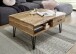 Couchtisch >MUSTIQUE< in holzfarben, Akazie natur massiv - 110x50x72cm (BxHxT)