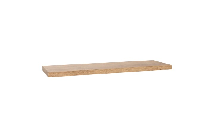 Wandboard >TEXEL< in PLANKENEICHE Dekor - 78x3x25cm (BxHxT)