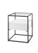 Beistelltisch >EVORA< Schublade, weiss, Holzwerkstoff / Metall - 43x54x43cm (BxHxT)