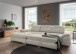 Polstergarnitur >Riordan< Schlaffunktion, Stauraum, Webstoff Corto beige - 314x104x184 (BxHxT)