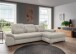 Polstergarnitur >Riordan< Schlaffunktion, Stauraum, Webstoff Corto beige - 314x104x184 (BxHxT)