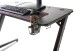 Gamingtisch >DX-RACER< in schwarz, Holzwerkstoff/ Metall - 111x75x80cm (BxHxT)
