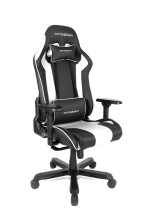 Gaming-Stuhl >DX-RACER< in schwarz / weiß - 70x133x70cm (BxHxT)