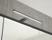 Badezimmerspiegelschrank >Liguria< in Anthrazit / Evoke Eiche - 80x72x21 (BxHxT)