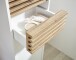 Badezimmer-Set >Liguria< (4-tlg.) in Weiß / Evoke Eiche Dekor - 220x191x40 (BxHxT)
