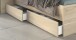 Stauraumbett >Escale 4< in Eiche Nachbildung - 217x99x236cm (BxHxT)
