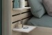 Stauraumbett >Escale 4< in Eiche Nachbildung - 217x99x236cm (BxHxT)