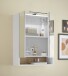 Badezimmer-Set >Denver< (2-tlg.) in weiß matt / Evoke Eiche Dekor - 60x195x35 (BxHxT)