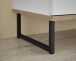 Badezimmer-Set >Denver< (2-tlg.) in weiß matt / Evoke Eiche Dekor - 60x195x35 (BxHxT)