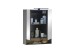 Badezimmer-Set >Denver< (3-tlg.) in schwarz / Evoke Eiche Dekor - 140x195x35 (BxHxT)