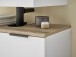 Badezimmer-Set >Denver< (3-tlg.) in weiß matt / Evoke Eiche Dekor - 160x195x35 (BxHxT)
