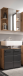 Badezimmer-Set >Vista< (2-tlg.) in Viking Oak / Schwarz - 60x190x31 (BxHxT)