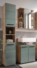 Badezimmer-Set >Vista< (3-tlg.) in Viking Oak /...