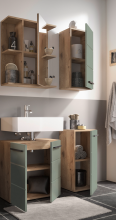 Badezimmer-Set >Vista< (4-tlg.) in Viking Oak /...