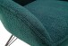 Schaukelstuhl >HOPKINS < in olive, Polyester/ Metall/ Buche - 69x91x80cm (BxHxT)