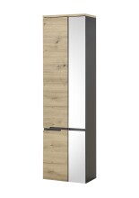 Hängeschrank >Memphis< Grau / Artisan Eiche...