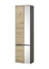 Badezimmer-Set >Memphis< (5-tlg. ) Grau / Artisan Eiche Dekor - 230x176x53 (BxHxT)