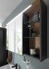 Badezimmer-Set >Memphis< (4-tlg. ) Grau / Artisan Eiche Dekor - 160x176x53 (BxHxT)