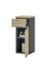Badezimmer-Set >Memphis< (4-tlg. ) Grau / Artisan Eiche Dekor - 160x176x53 (BxHxT)