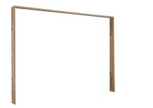Passepartout >Leo< in Viking Oak hell / Weiß,...