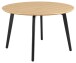 Essgruppe >Cadiz< (5-teilig) beige Eiche Dekor - 75x120 (HxD)