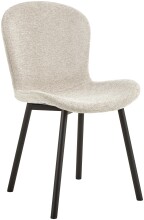 Essgruppe >Cadiz< (5-teilig) in beige / Eiche Dekor - 160x75x90 (BxHxT)