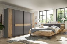 Schlafzimmer-Set >Daria< (2-teilig) Kleiderschrank,...