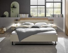Schlafzimmer-Set >Danao< (3-teilig) in Mauvella Oak Dekor / Kashmir