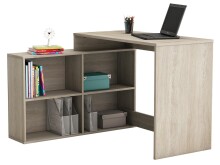 Eckschreibtisch >Dewirovo I< - 111,9x76,7x100,7cm...