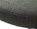 Sitzhocker (4er-Set) >PELICAN< in dunkelgrau + schwarz - 40x48x40cm (BxHxT)