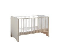 Babybett >Spice< in Weiß / Weiß...