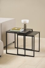 Satztisch >Katrine< (2er-Set) Glas-Keramik /...