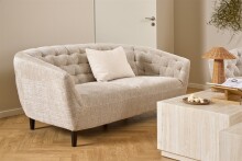 3-Sitzer >Ria< Taschenfederkern, Bezug beige,...