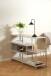 Standregal >Seaford< in grau, Metall / Holzwerkstoff - 114x78x35cm (BxHxT)
