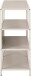 Standregal >Seaford< in grau, Metall / Holzwerkstoff - 114x78x35cm (BxHxT)