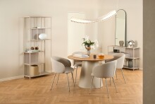 Standregal >Seaford< 2 Schübe, in grau - 114x78x35 (BxHxT)