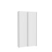 Schwebetürenschrank >HOME NOOK< 6 Böden, in Weiss - 100,1x190,5x39,1cm (BxHxT)