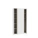 Schwebetürenschrank >HOME NOOK< 6 Böden, in Weiss - 100,1x190,5x39,1cm (BxHxT)