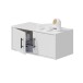 Mehrzweckschrank-Set >LAUNDRY < (4-teilig) Weiß, 2x Umbauschrank, Unterschrank, Hängeschrank