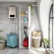 Mehrzweckschrank-Set >LAUNDRY< (3-teilig) in Artik Weiß - 181x206x40 (BxHxT)