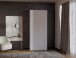 Drehtürenschrank >HOME NOOK< 5 Böden, 2 Stangen, Weiss  - 88,9x210,5x42cm (BxHxT)