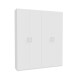 Drehtürenschrank >HOME NOOK< 10 Böden, 3 Stangen, Weiss - 177,5x210,5x42cm (BxHxT)