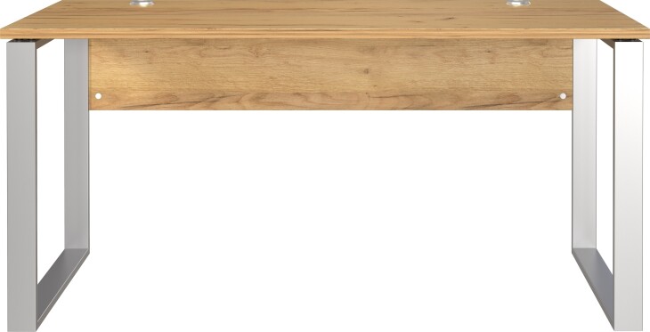 Schreibtisch >4150< in Navarra-Eiche-Dekor - 158x75x79cm (BxHxT)