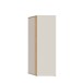Eckkleiderschrank >WEXLIN< Sand/ Mauvella Eiche Dekor - 92,2x193,7x92,2cm (BxHxT)