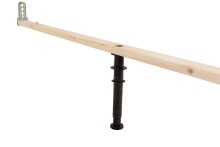 Bettgestell >Easy Beds Standard< Liegefläche 180x200cm, SAHARAGRAU - 189x38x210cm (BxHxT)