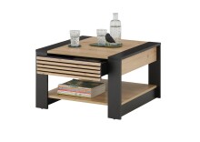 Couchtisch >Feli< Schublade, Artisan Eiche Dekor,...